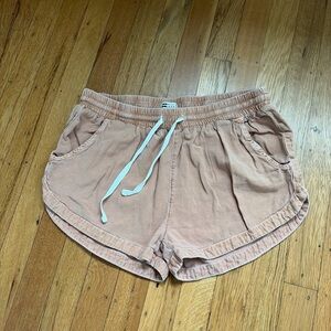 Billabong Peach Drawstring Shorts w/Side Pockets